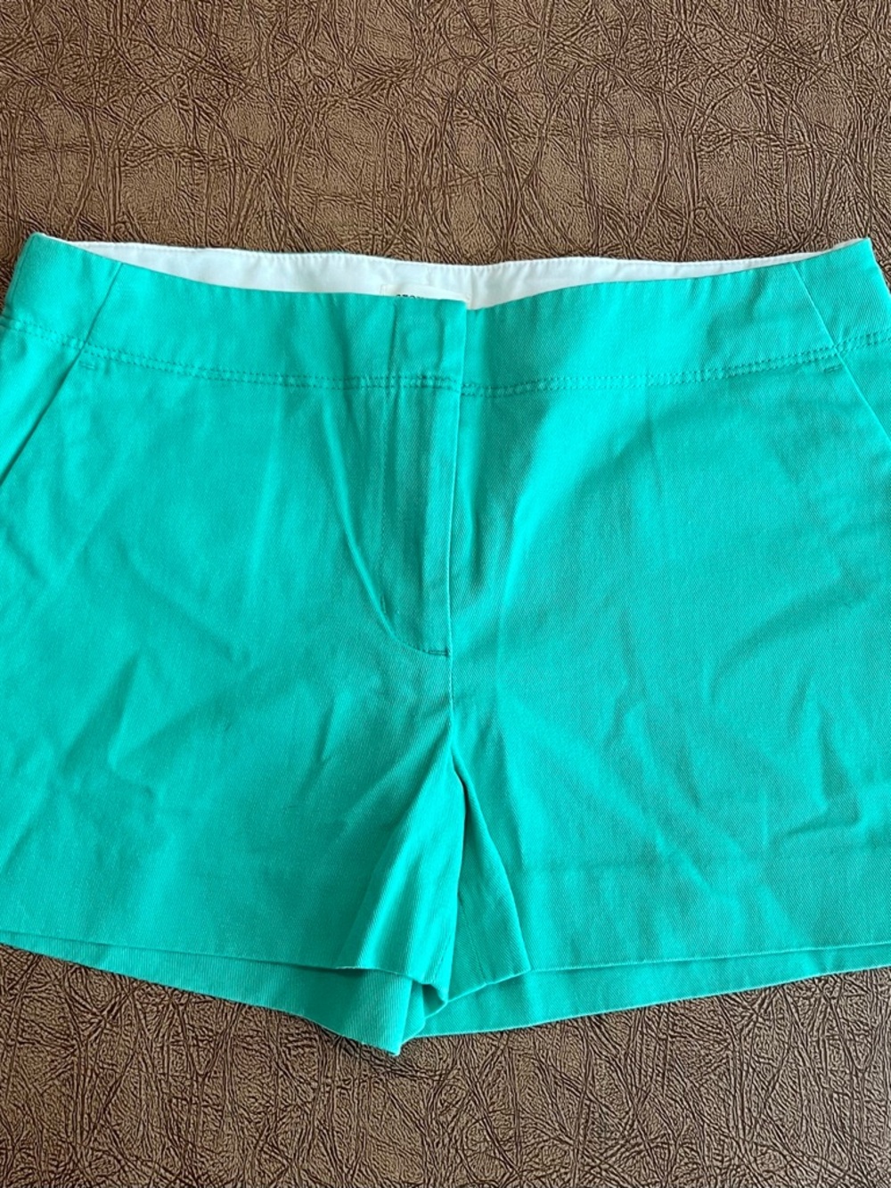 Crewcuts Girls  Bright Green Chino Shorts Size 12